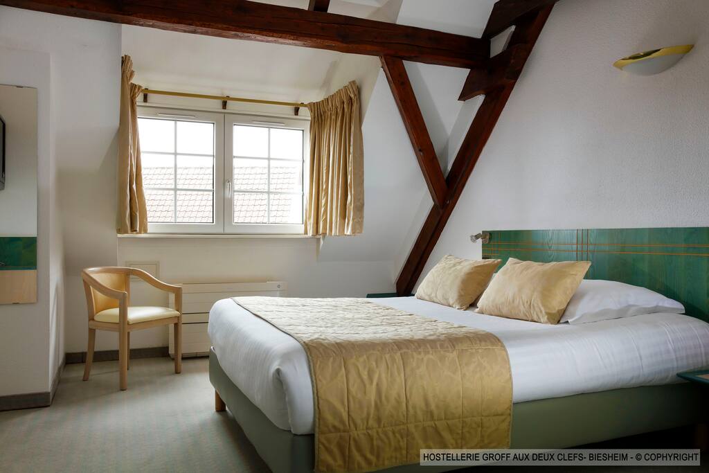 chambre double 2 pers lit 160