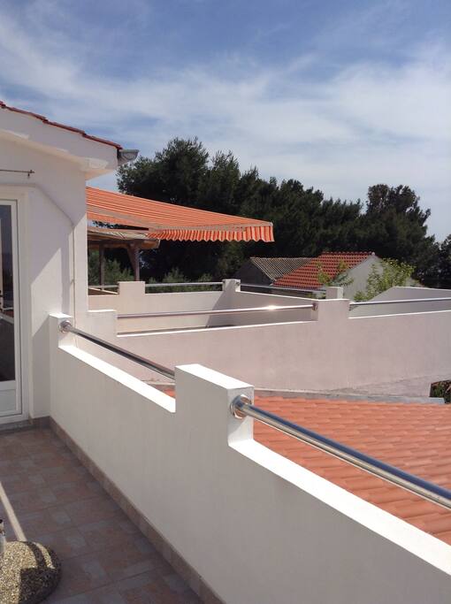One of three terraces