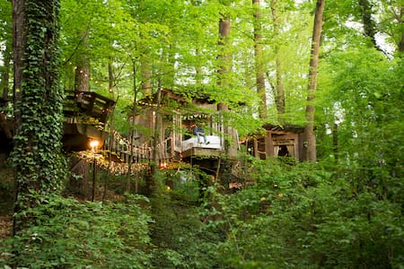 Secluded Intown Treehouse