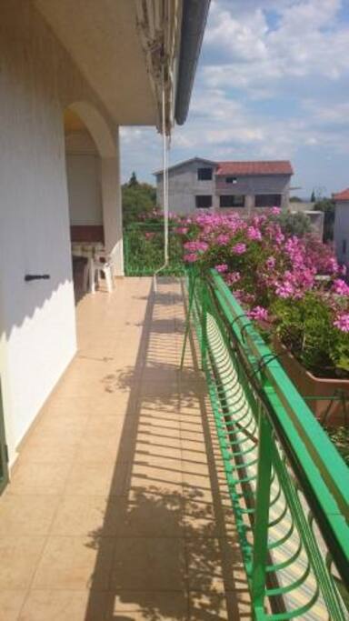 Large balcony