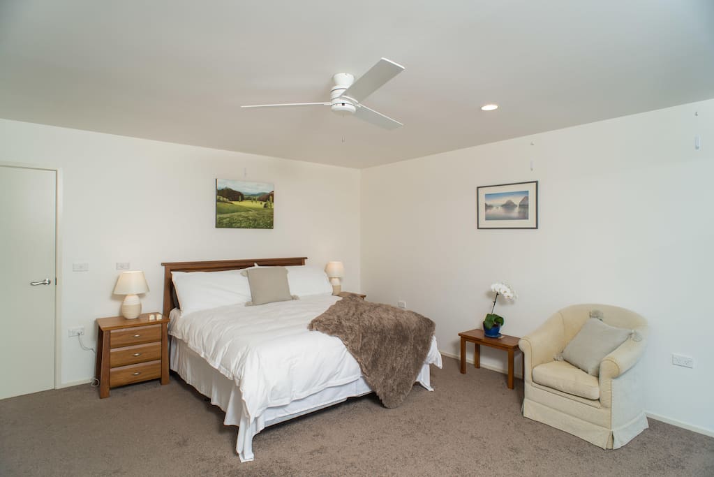 King bedroom - (same room, different decor).