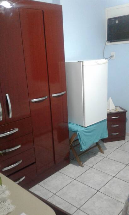visão guarda roupa e frizeer