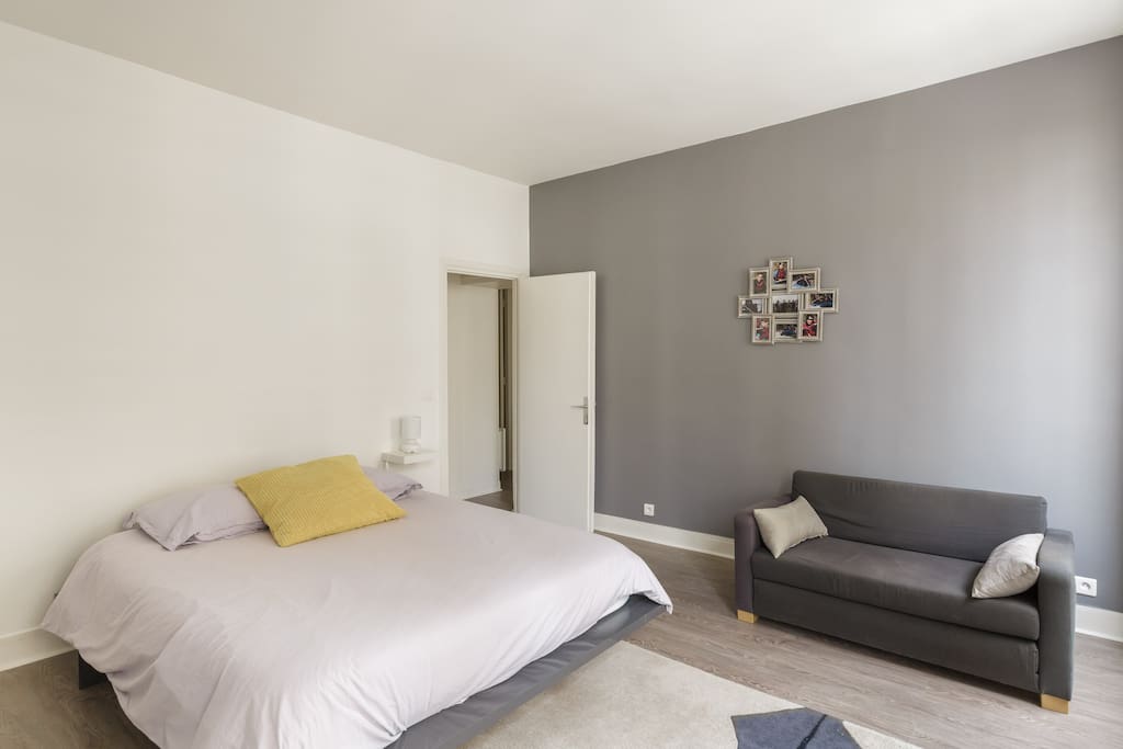 Chambre avec lit 160 x 200