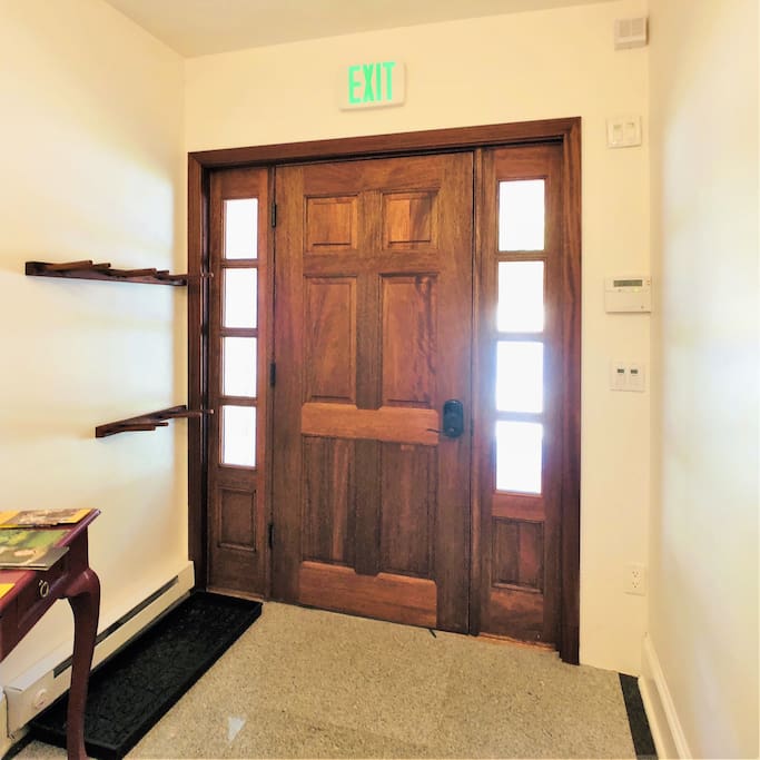 Foyer w/ Space for Skis