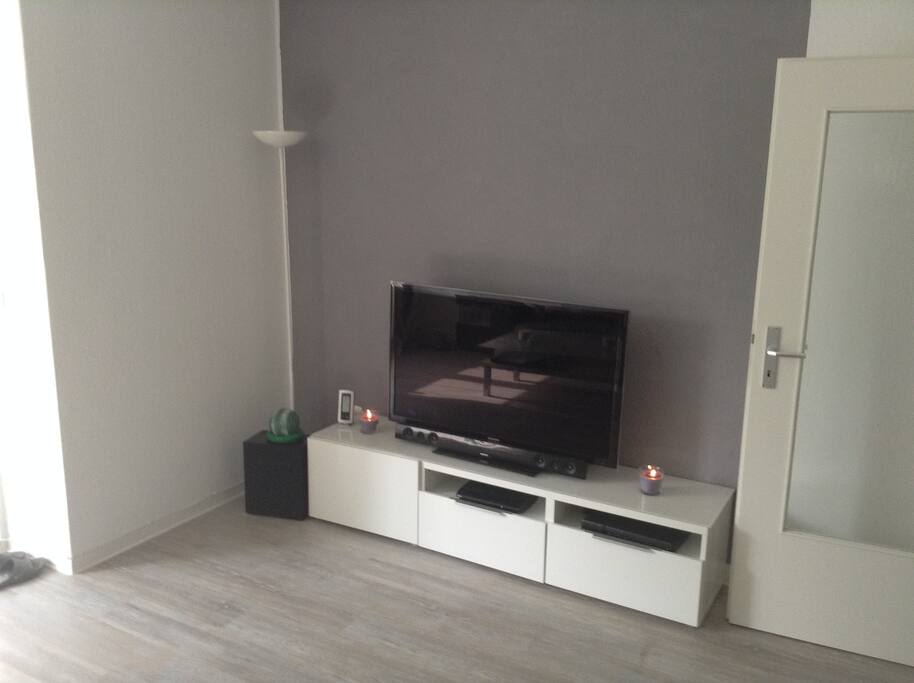 Wohnzimmer mit LED TV