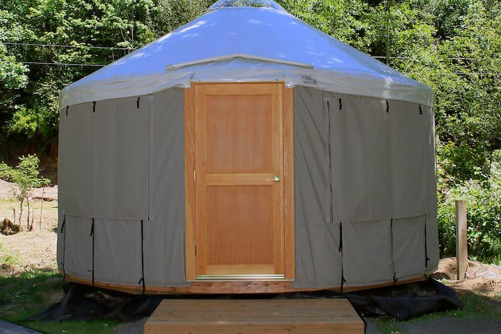 Upper Marina Yurt at Loon Lake Lodge