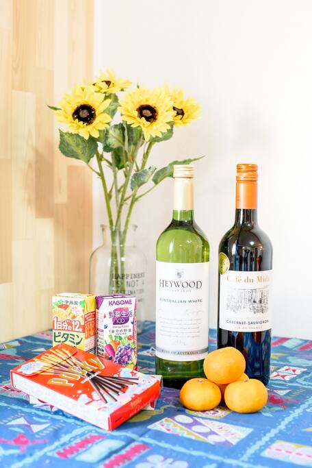 Drink and snacks welcome you :)