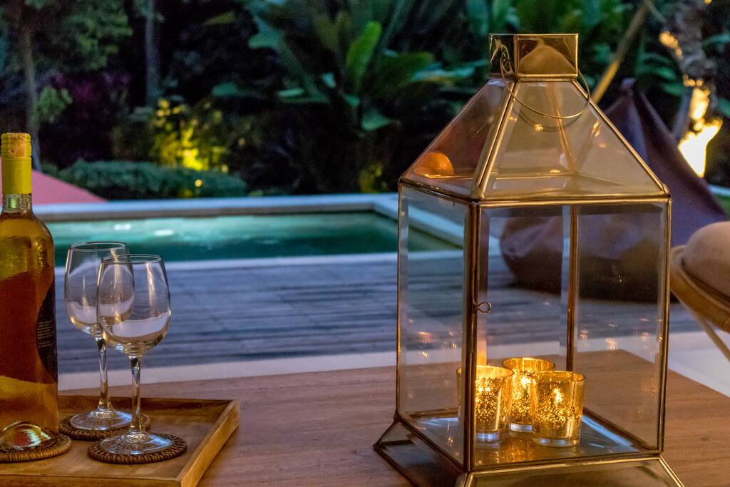 Dusk at Silversand Villa