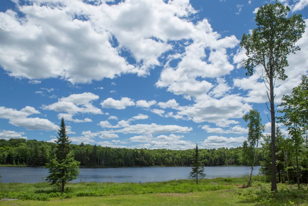 View of Porter Lake from the Cabin.