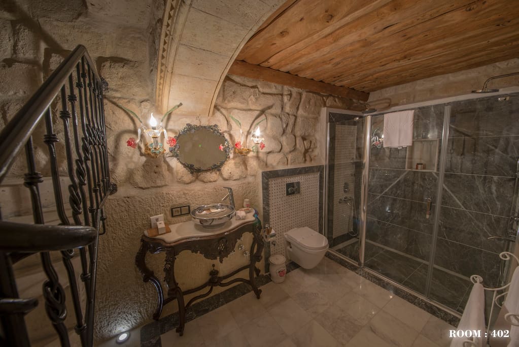 Modern and luxury bathroom