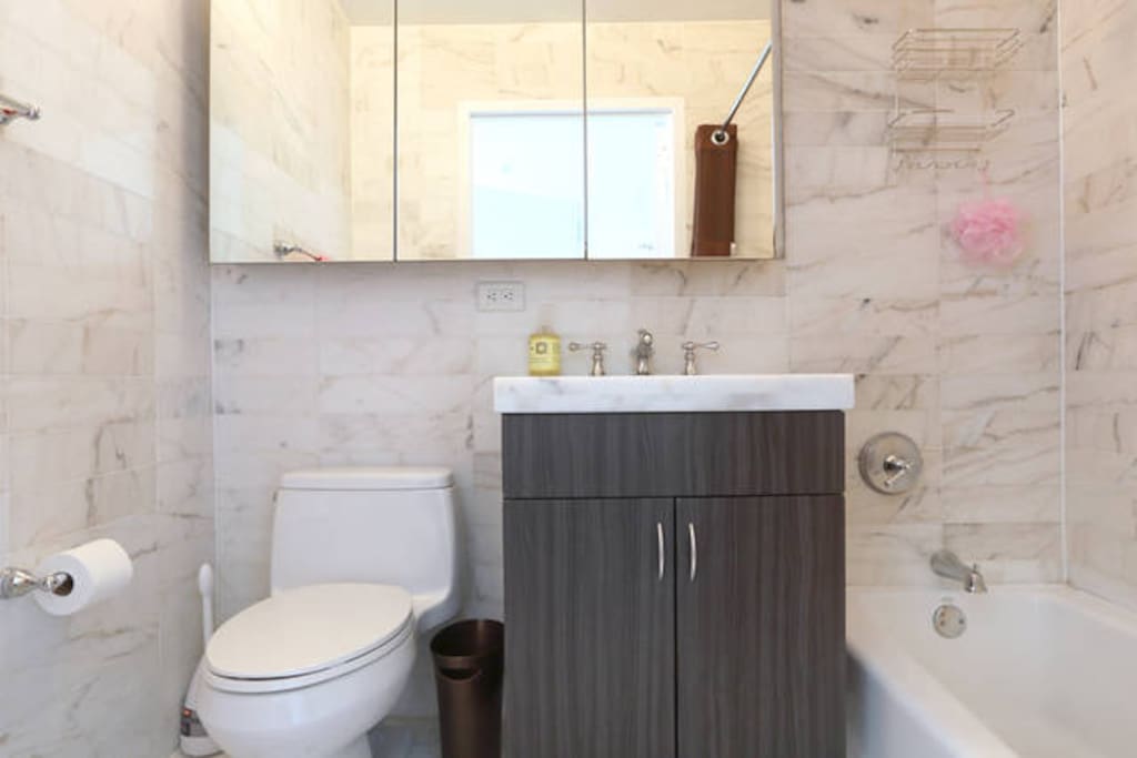 The bathroom you would share