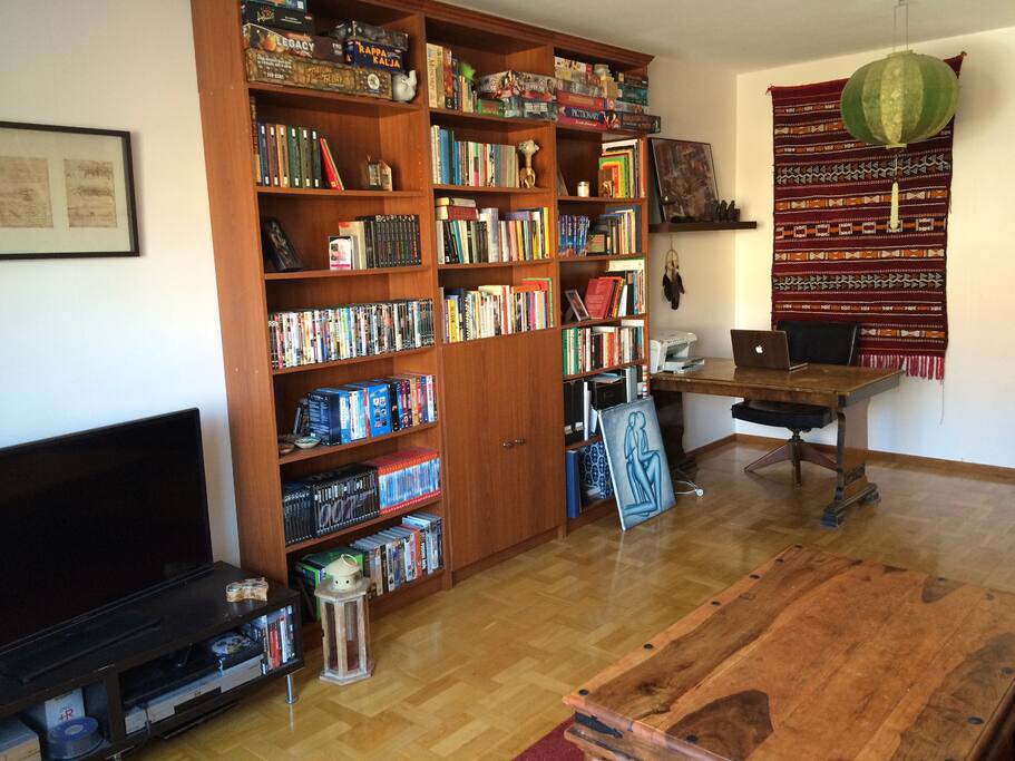 Living room view.