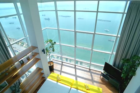 180° SUNRISE Seaview Seaside Duplex Lv21 无敌海景日出海边