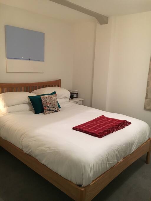 One of the two double bedrooms