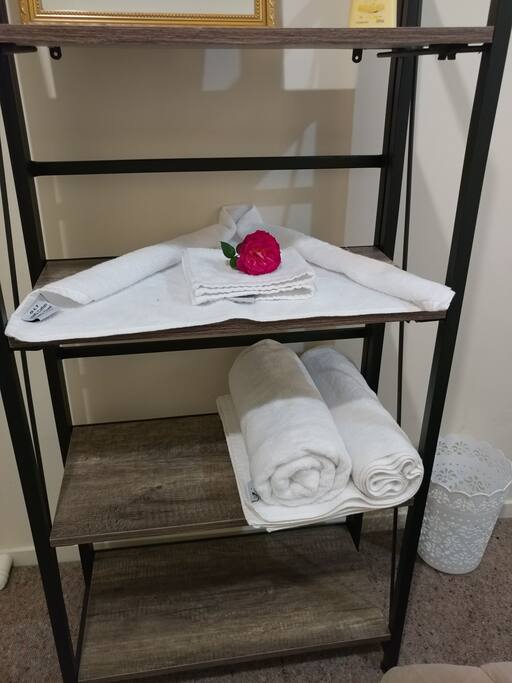 Guest room Towel and Personal stuff rack