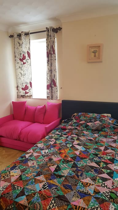 Sofa bed and King size bed