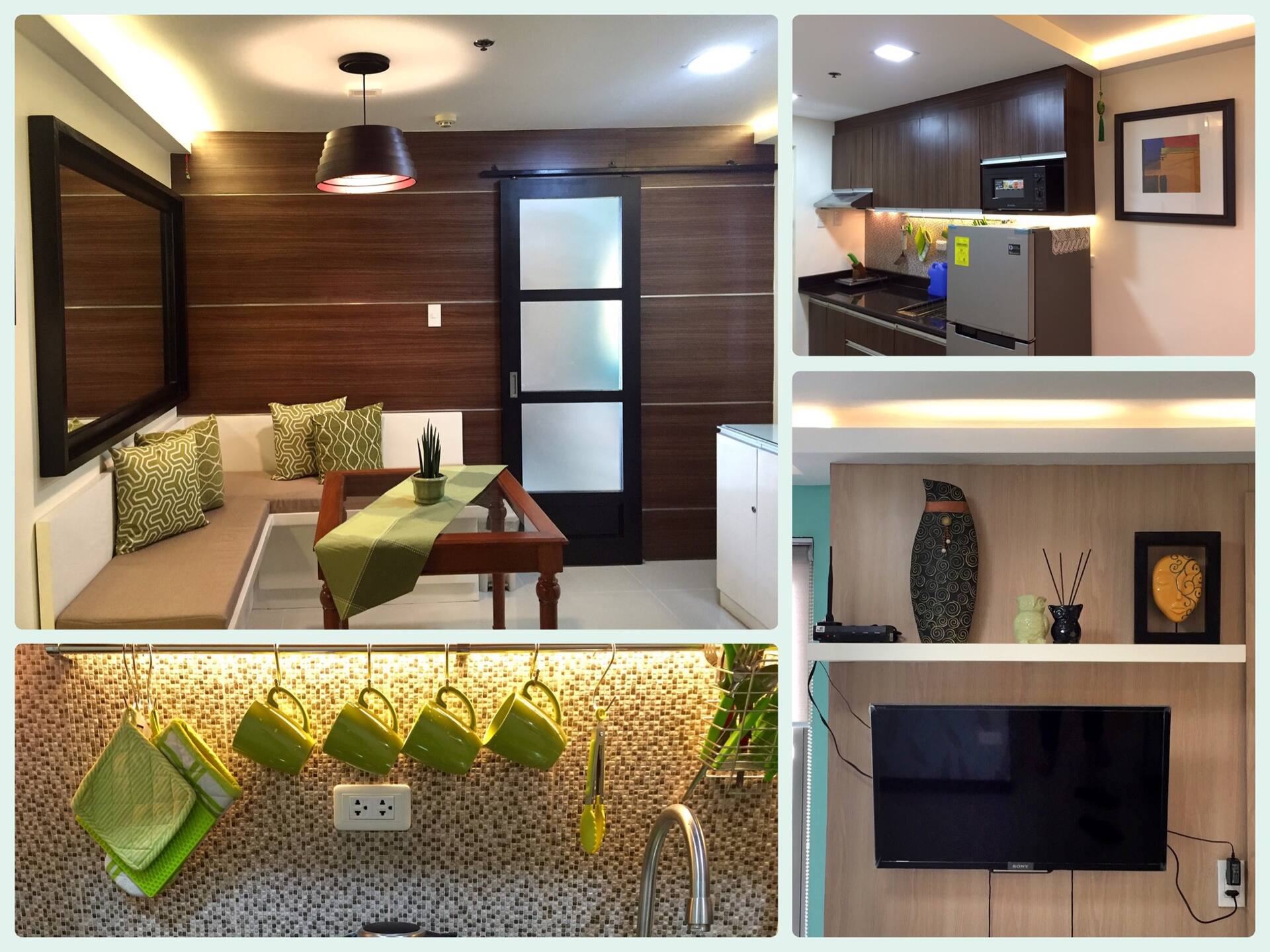 1BR Flat with balcony near U.S. Embassy & PGH