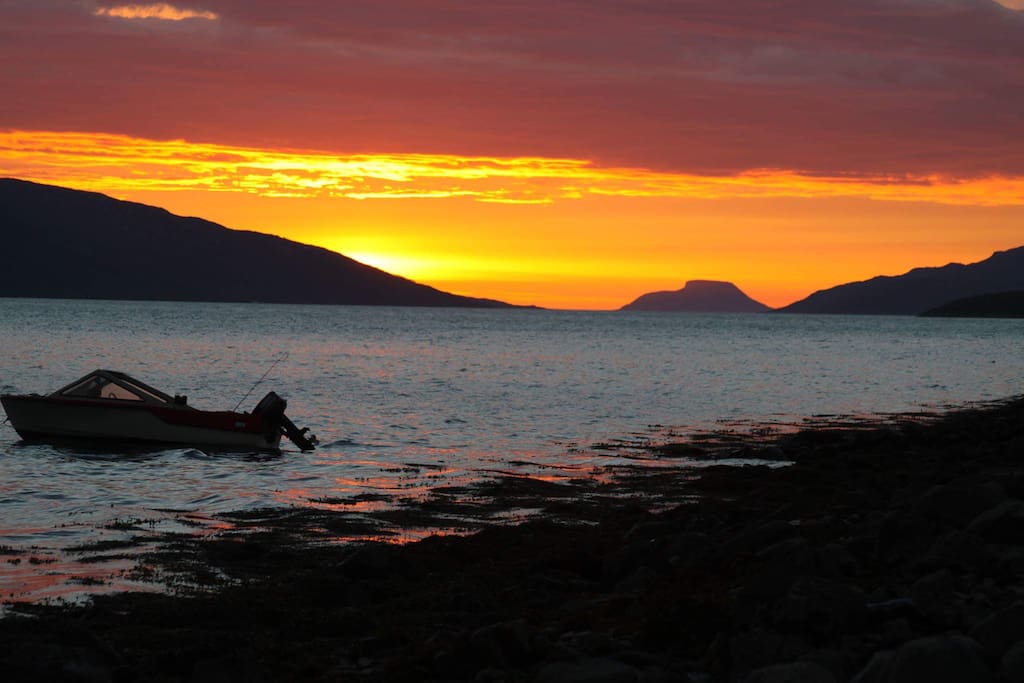 Sunset in Kaldfjord