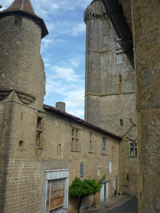 Vue sur donjon