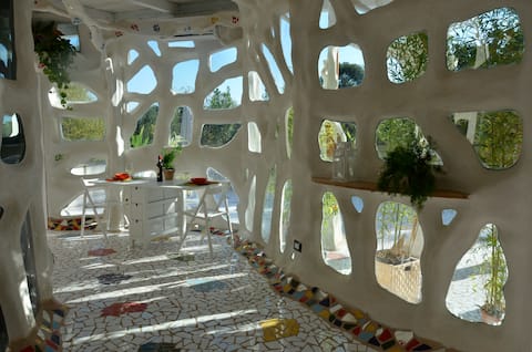 Unusual home a livable sculpture