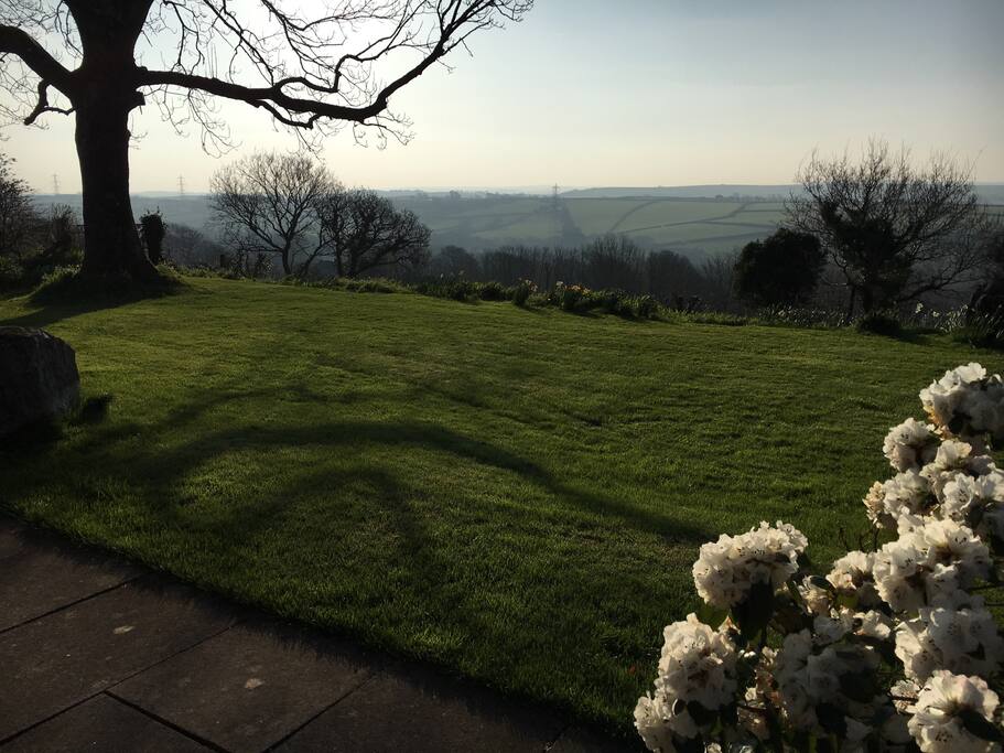 Panoramic views of the fields
