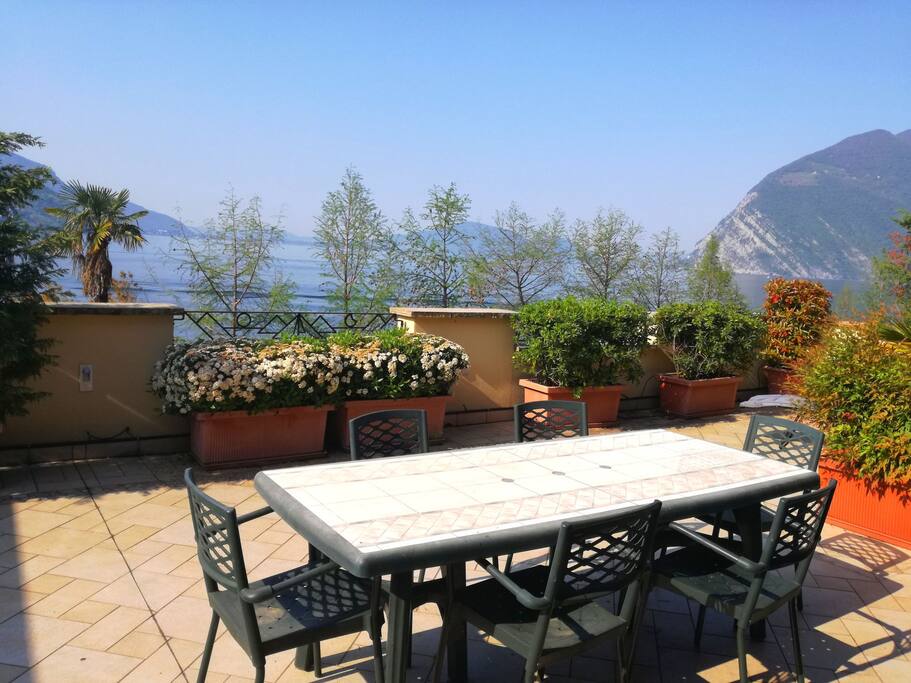 Terrazza panoramica con solarium