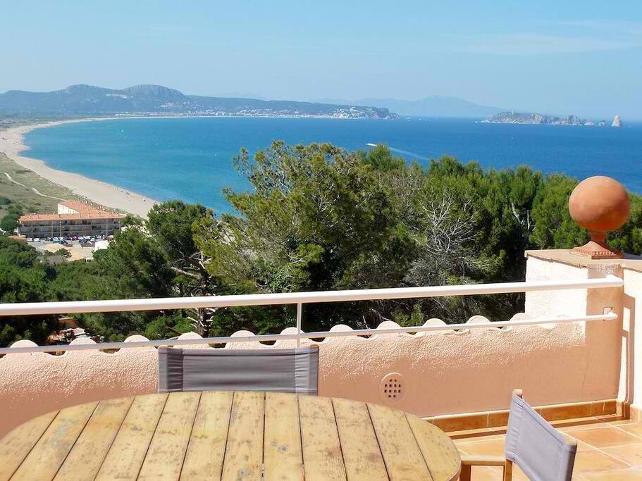 terraza vistas a mar-SA PUNTA COSTA BRAVA