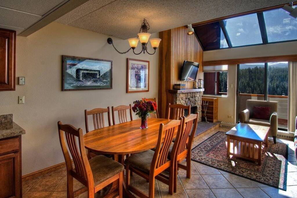 The breathtaking views surrounding your suite can be taken in from the large windows and the balcony.