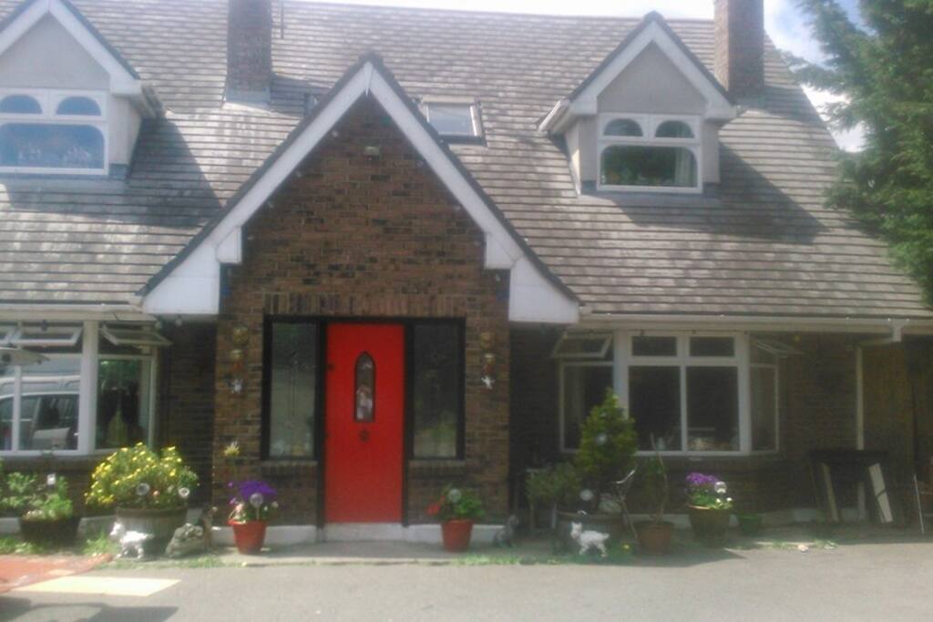 Front of house.