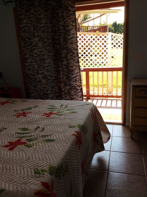 the sunshine and private door