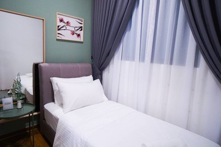 Single bed at 3rd room