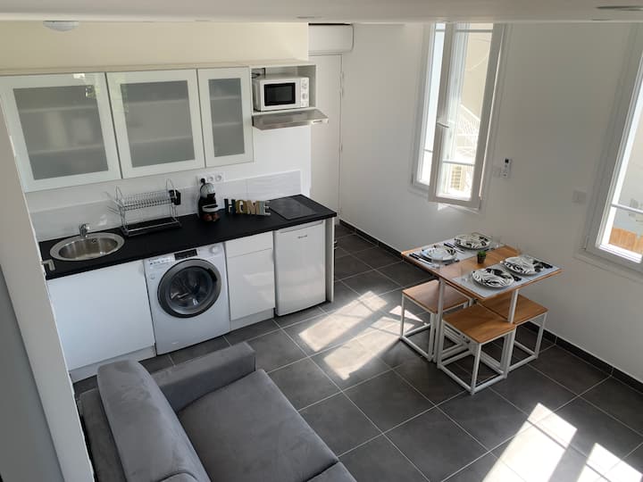 Charmant Appartement Au Calme Proche Mer, Terrasse - Nice