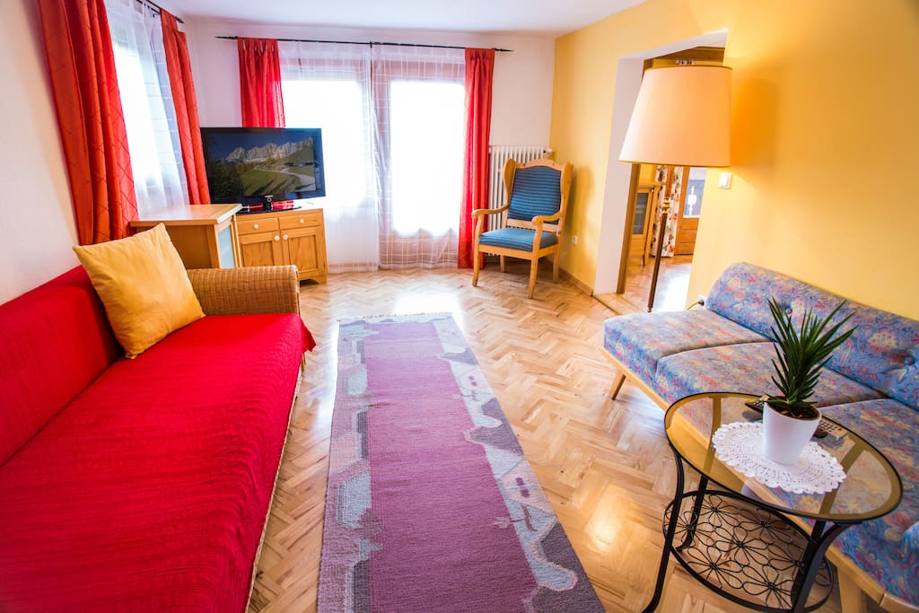 Apartment Amsel Wohnzimmer