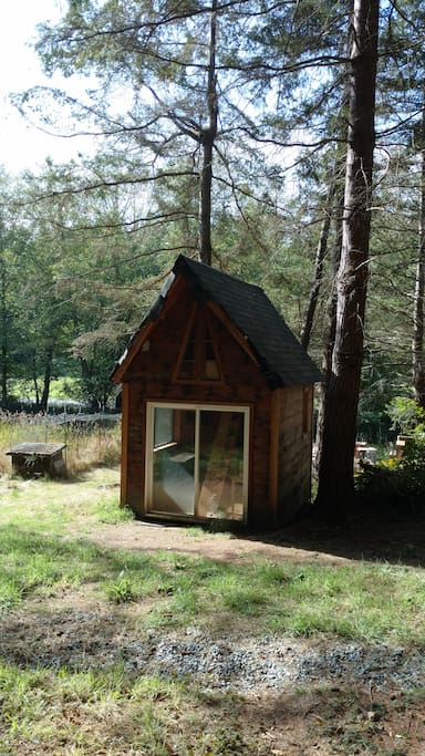 Tiny house, east view