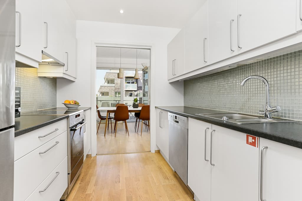 Modern kitchen.