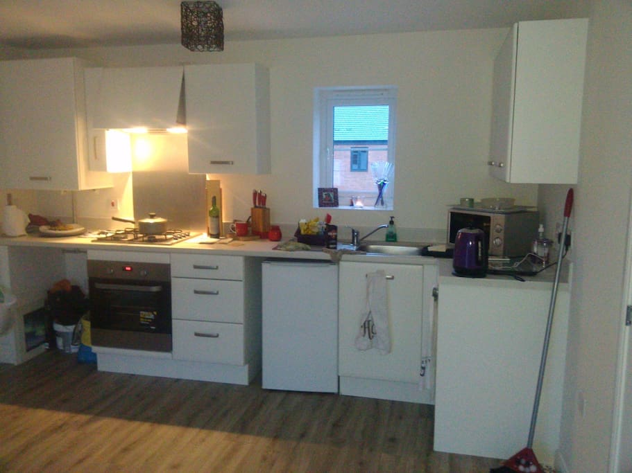 fully prepared lounge diner kitchen