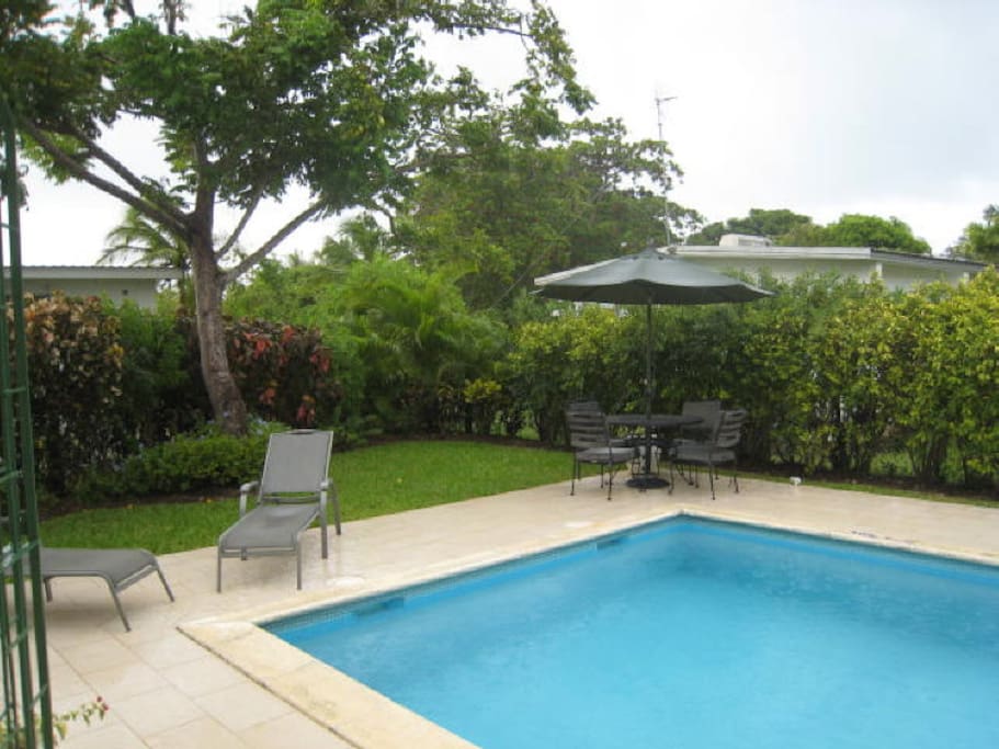 Private pool allows for relaxing, swimming or just soaking up the sun