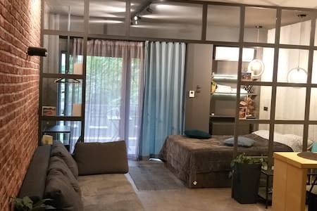 Modern industrial suite Ag.Sofias Square.