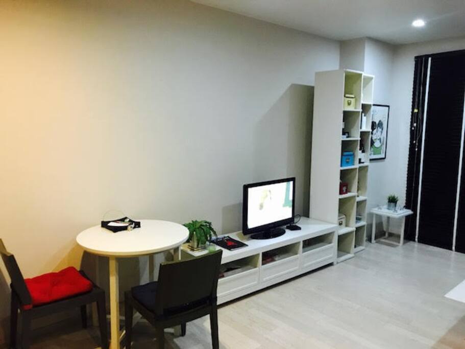 Living Room with Balcony