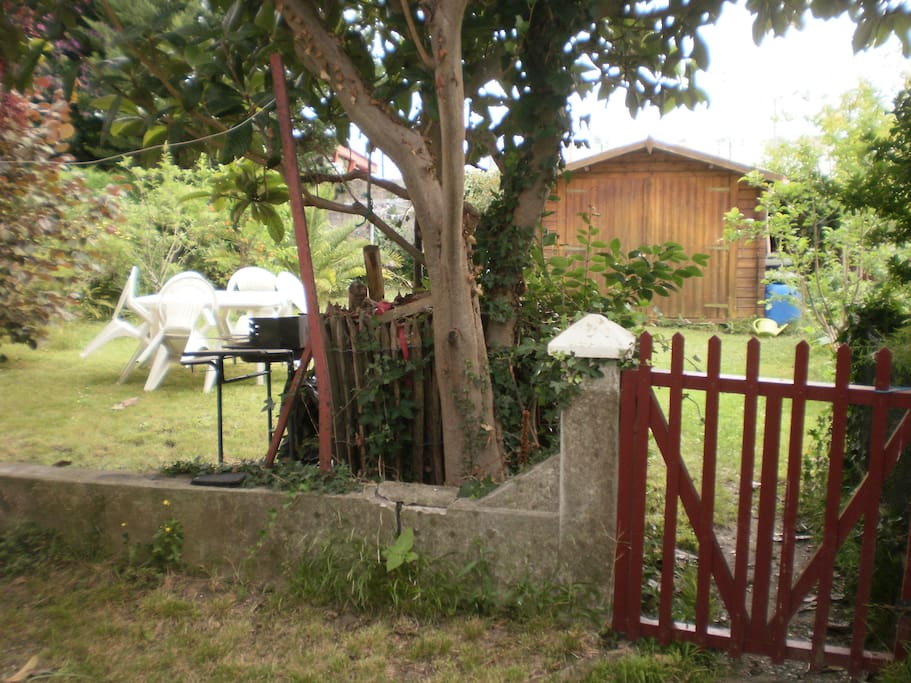 entrée du jardin