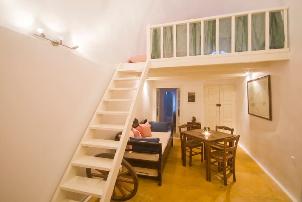 Upstairs loft double bedroom