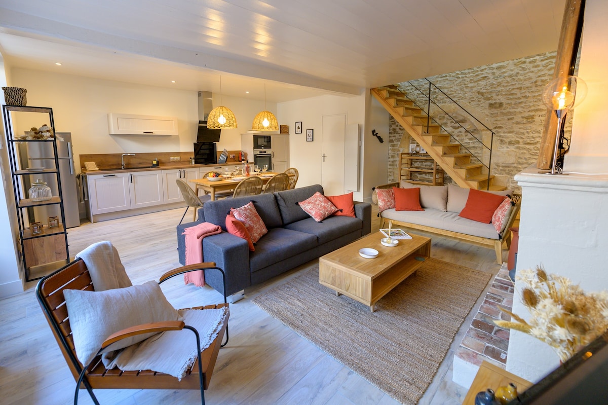 Top Airbnb: Patio Cothonneau - Charming house a Saint Martin De Ré