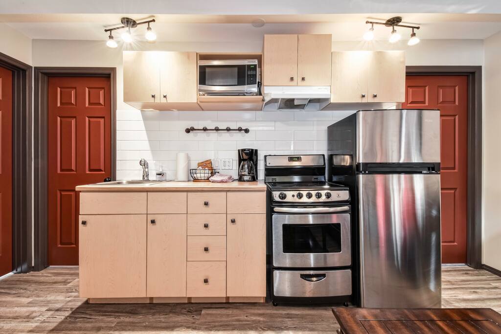Fully equipped kitchen