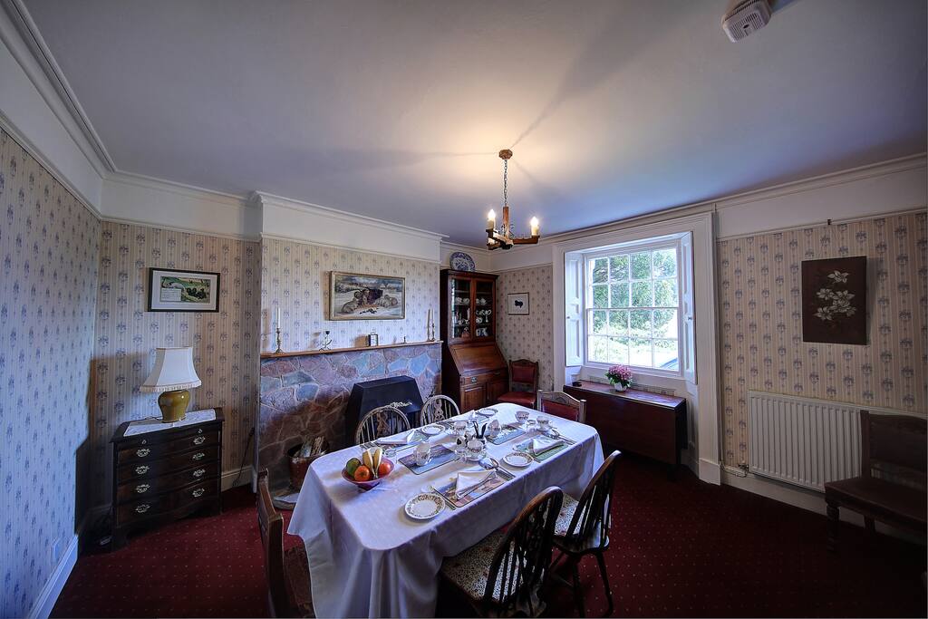 Dining room where breakfast is served.