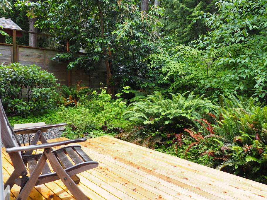 View off the deck