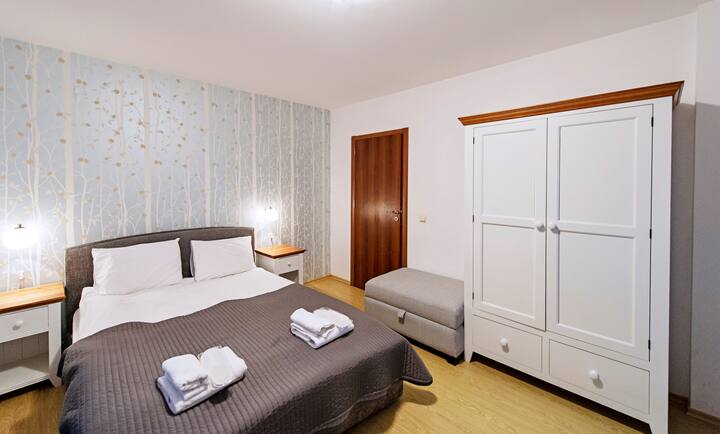 غرفة نوم بسرير كينج أو سوبر كينج