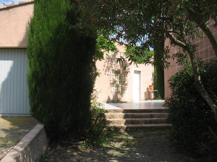 entrée au studio