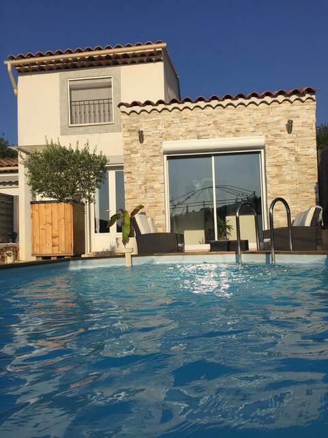 80m2 villa with private pool in Gréoux-les-Bains