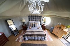 Secluded+Hideaway+in+Snowdonia+Bedw+Glamping+Yurt.