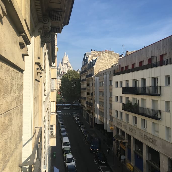 View from the living room's balconies